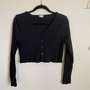 Cotton On ribbed button up cardigan
